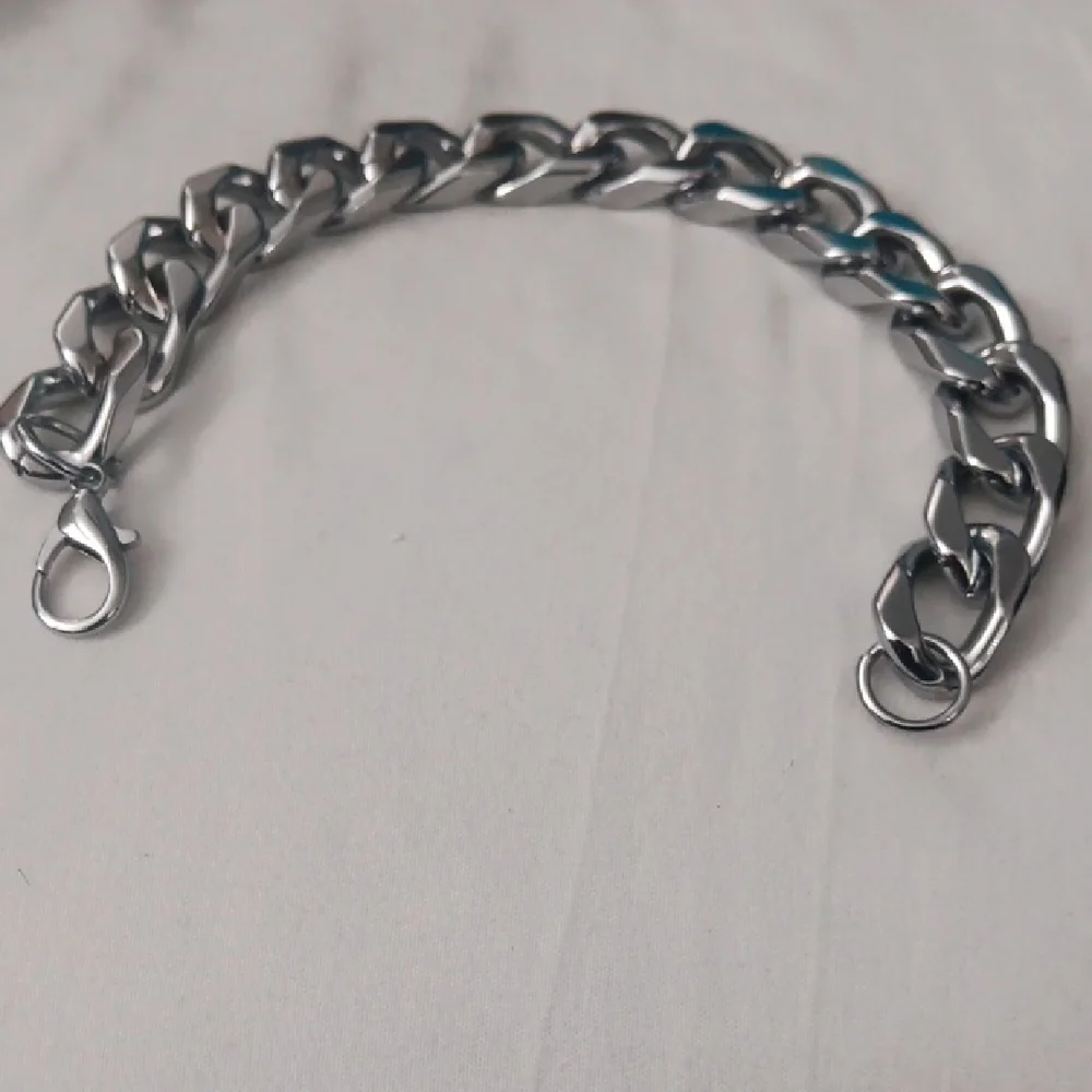 Men's Silver Chain Bracelet - Picture 3 of 5